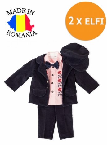 Costum botez Alexandru Elfbebe, 6 M (68 cm)